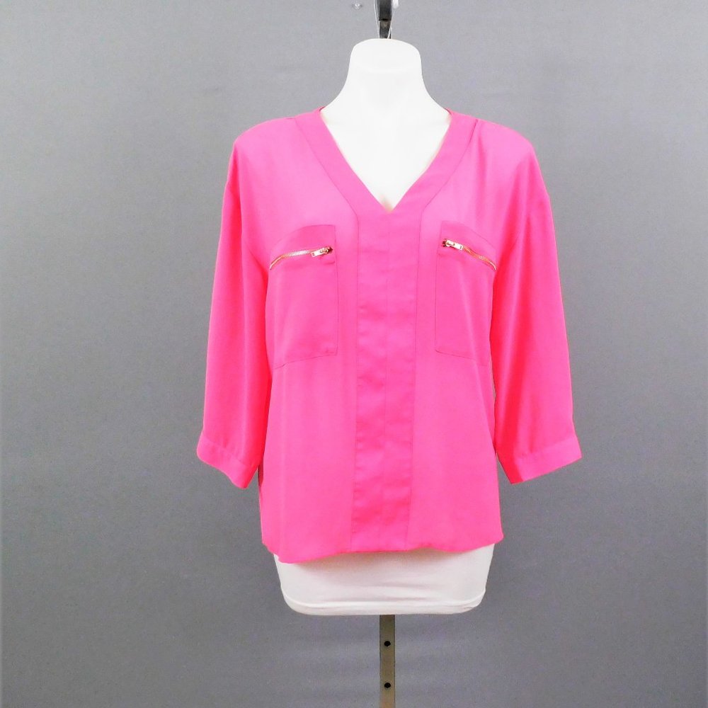 One Clothing Women Shirt Pink S/M